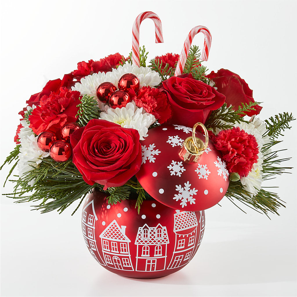 Cheer in the Air Ornament – Colchester Florist, Colchester CT