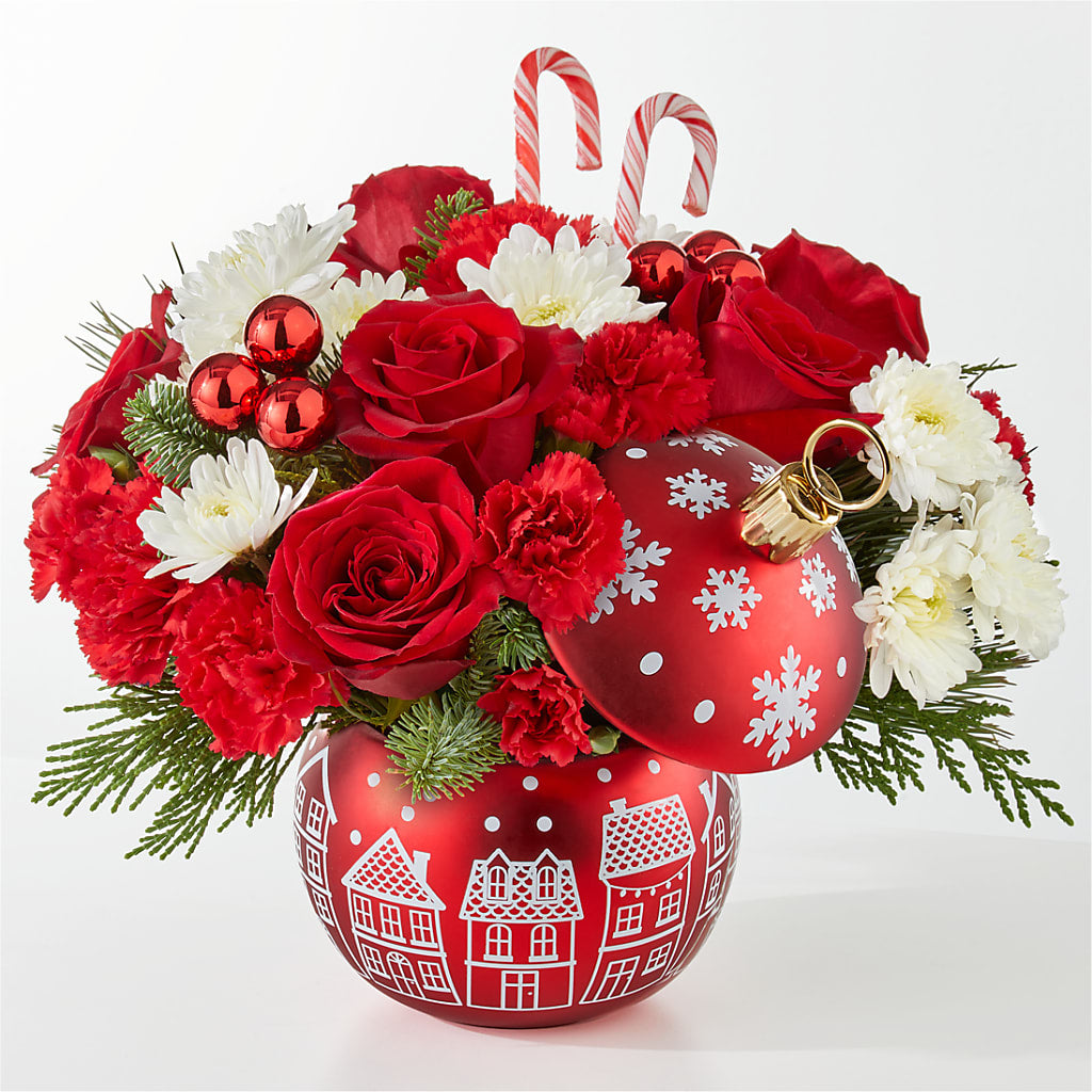 Cheer in the Air Ornament – Colchester Florist, Colchester CT
