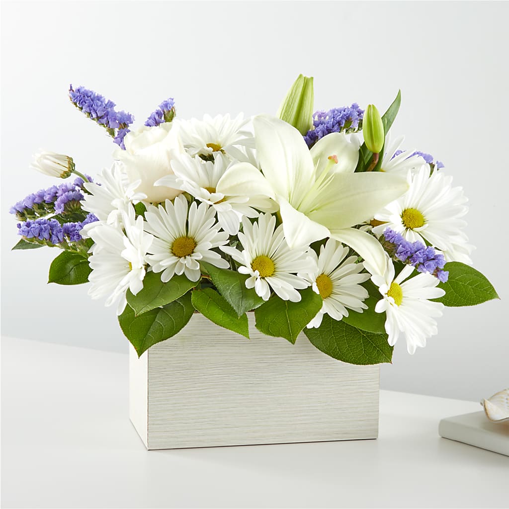 Beyond Blue Box Bouquet – Colchester Florist, Colchester CT