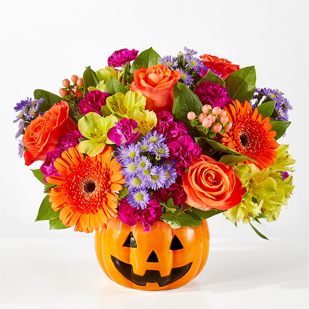 Tricks & Treats Pumpkin – Colchester Florist, Colchester CT