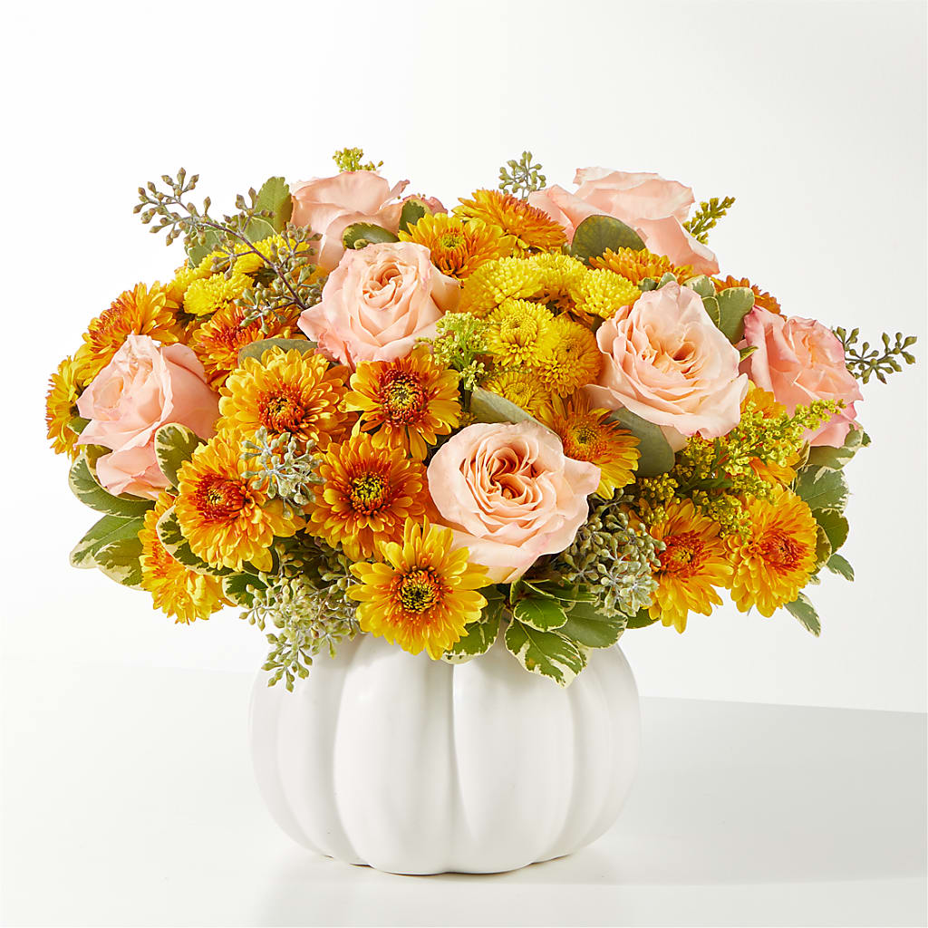 Peachy Pumpkin – Colchester Florist, Colchester CT
