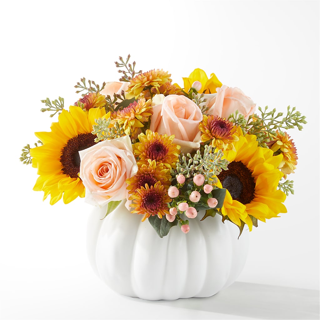 Pumpkin to Talk About Bouquet – Colchester Florist, Colchester CT