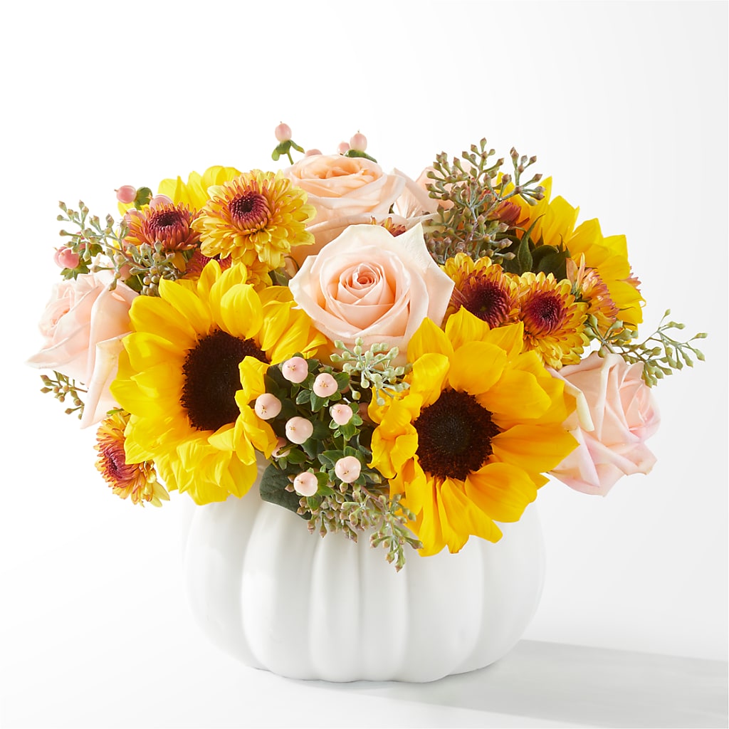 Pumpkin to Talk About Bouquet – Colchester Florist, Colchester CT