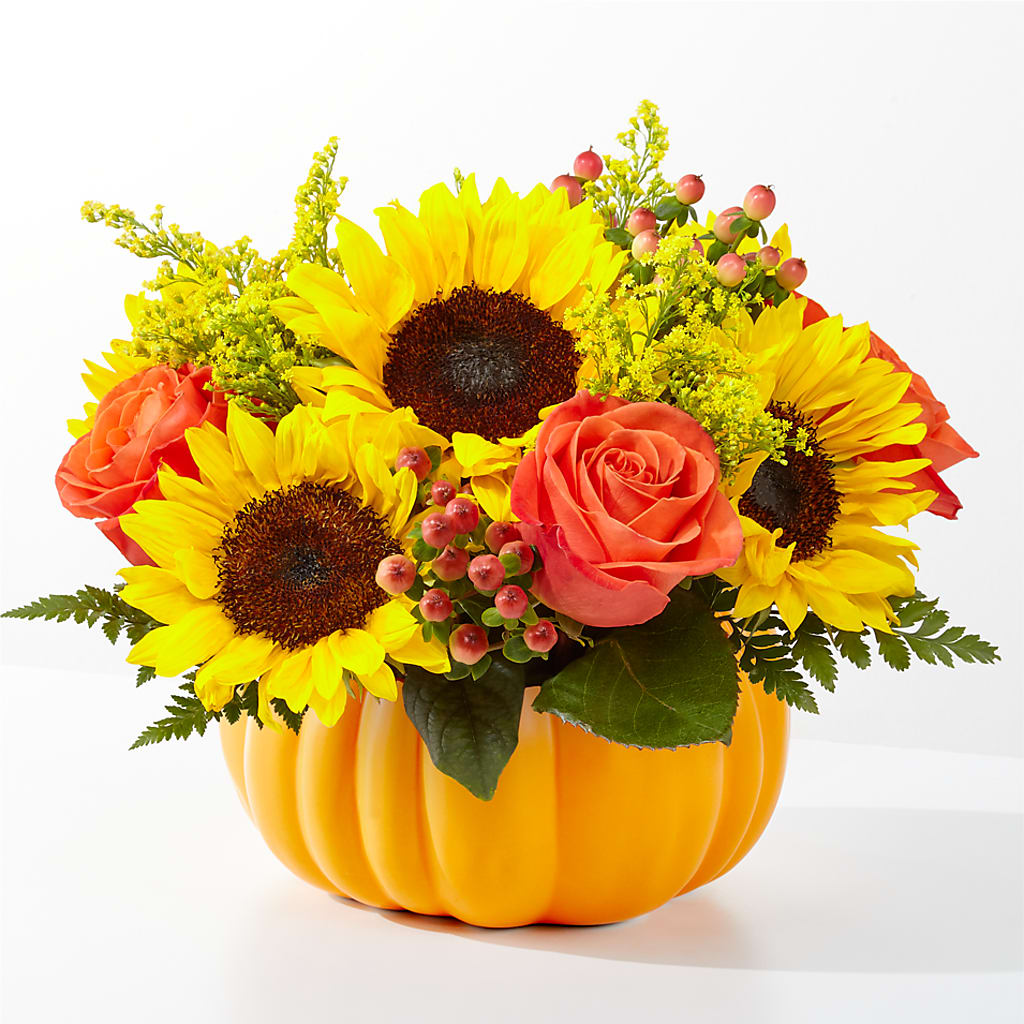 Pick of the Patch Pumpkin Bouquet – Colchester Florist, Colchester CT