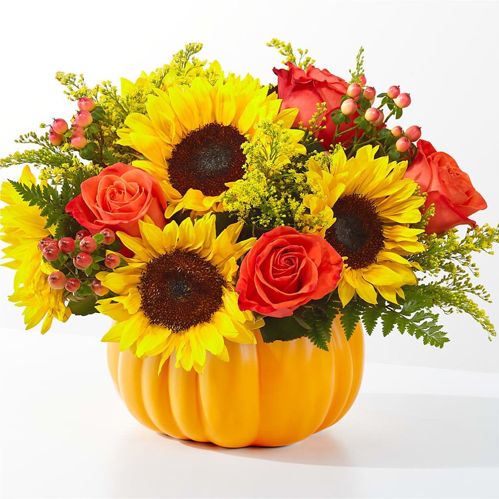 Pick of the Patch Pumpkin Bouquet – Colchester Florist, Colchester CT