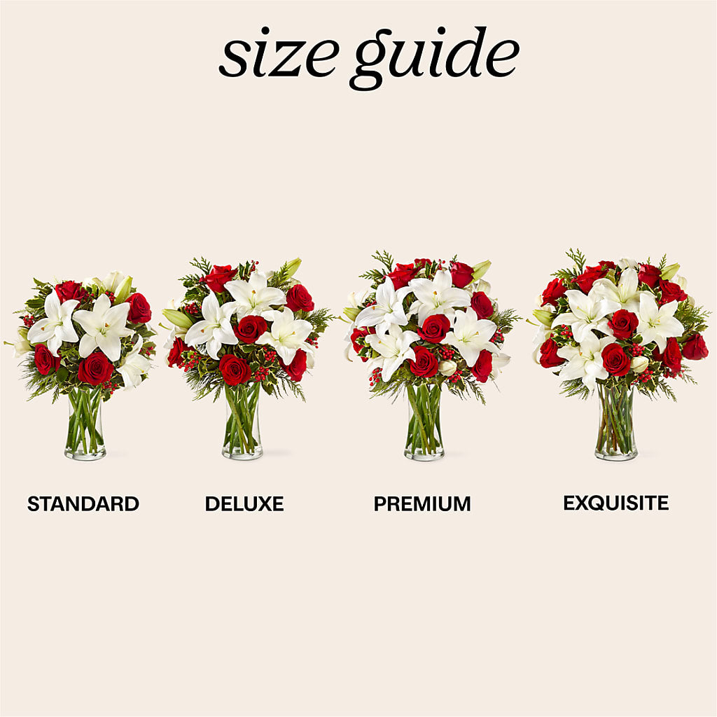 Sparkling Snowflakes Bouquet – Colchester Florist, Colchester CT