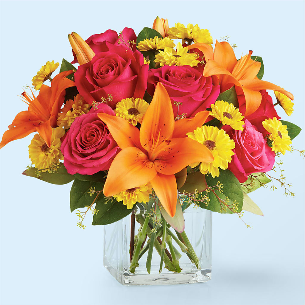 Neon Lights Bouquet – Colchester Florist, Colchester CT