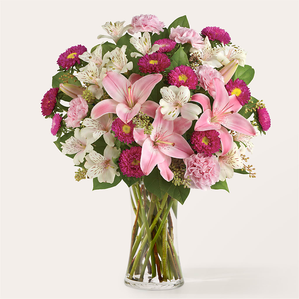 Feeling Fuchsia Bouquet – Colchester Florist, Colchester CT