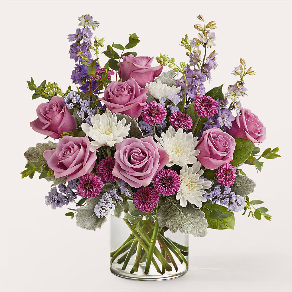 Violet Frost Bouquet – Colchester Florist, Colchester CT