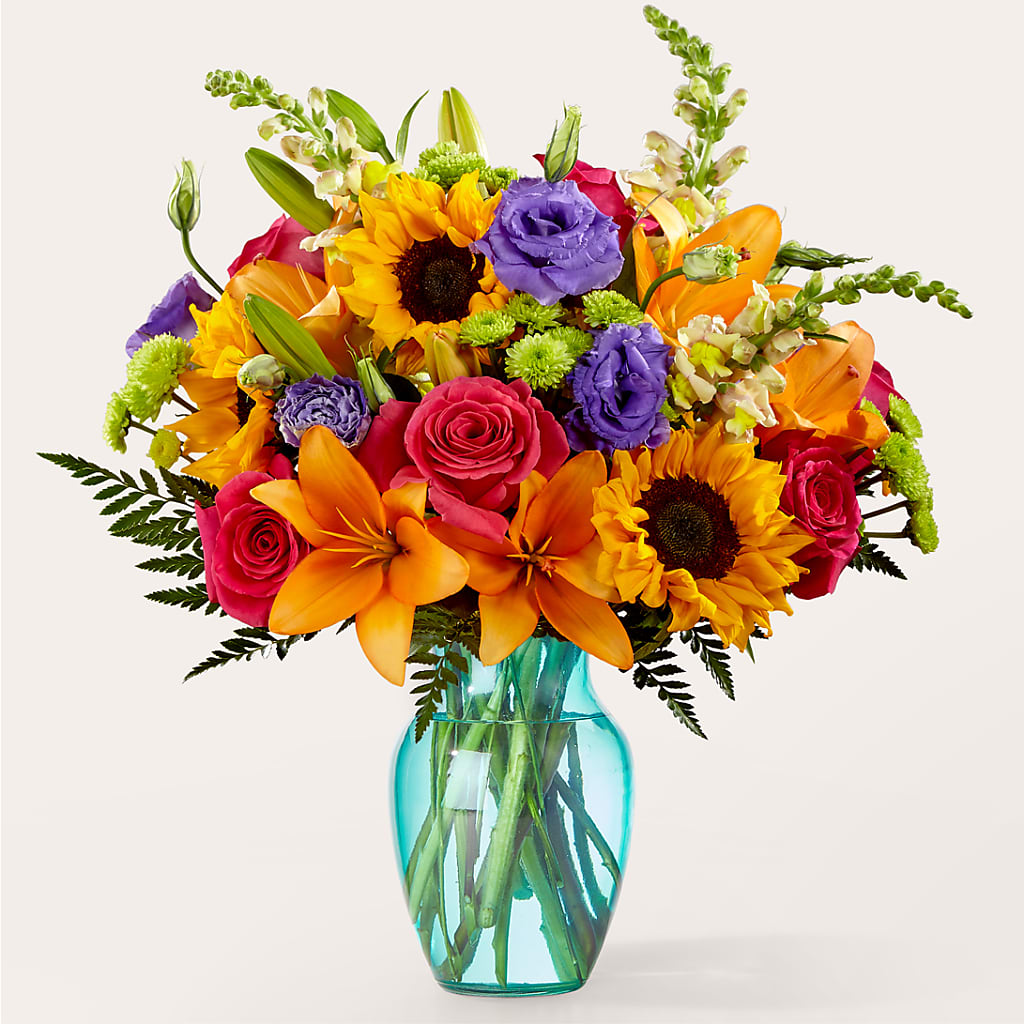Double Rainbow Bouquet – Colchester Florist, Colchester CT