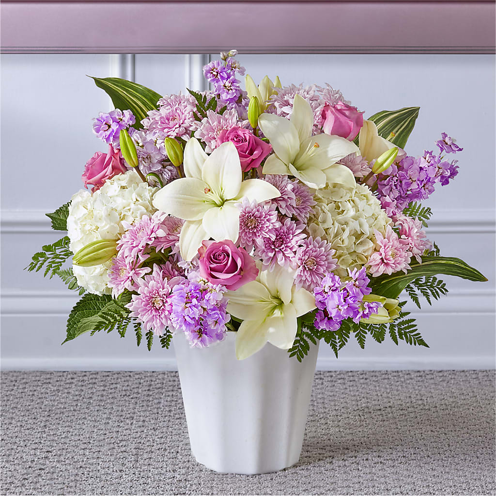 Heaven Sent Floor Basket – Colchester Florist, Colchester CT