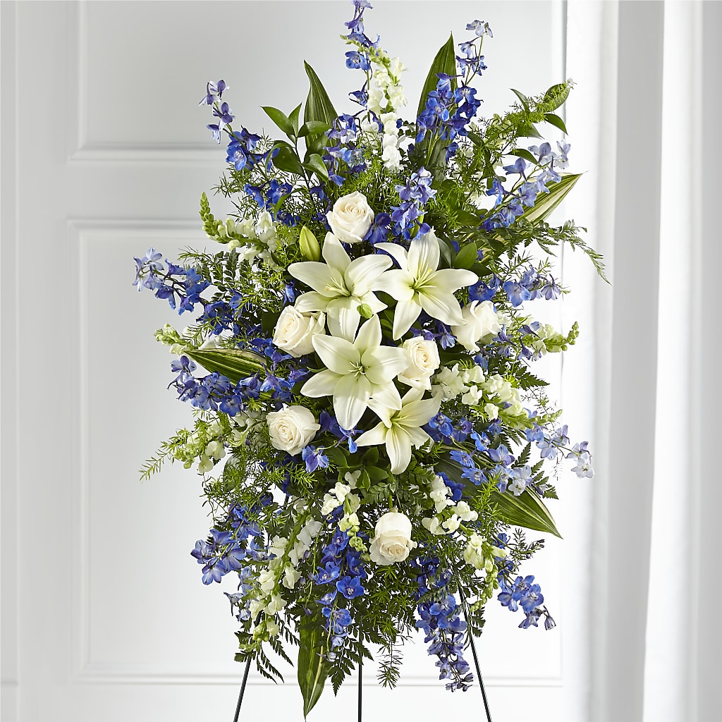 Faithful Friend Standing Spray – Colchester Florist, Colchester CT