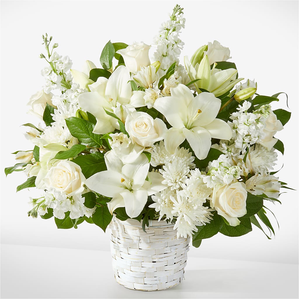 Peaceful Reflections Arrangement – Colchester Florist, Colchester CT