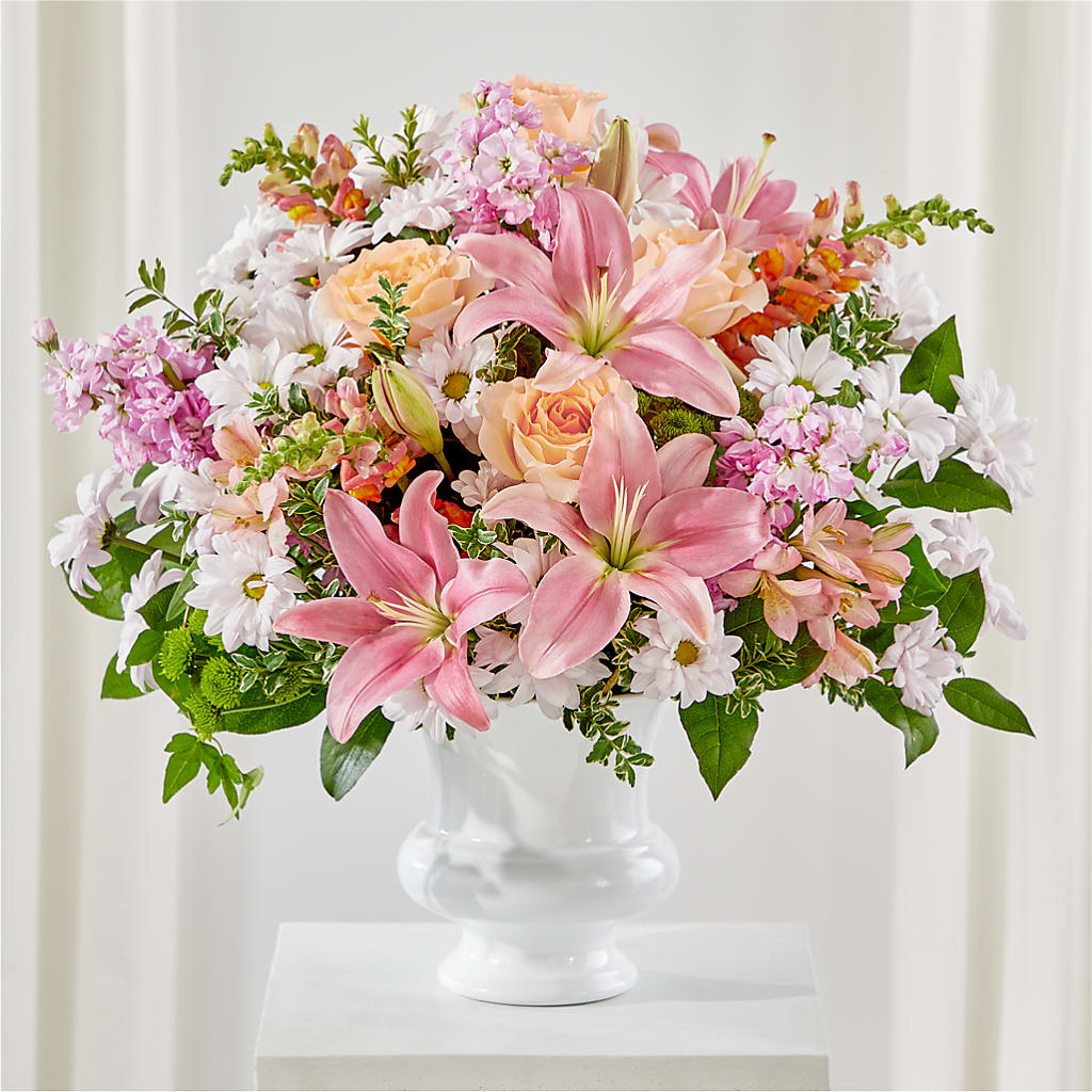 Heartfelt Gesture Urn Arrangement – Colchester Florist, Colchester CT