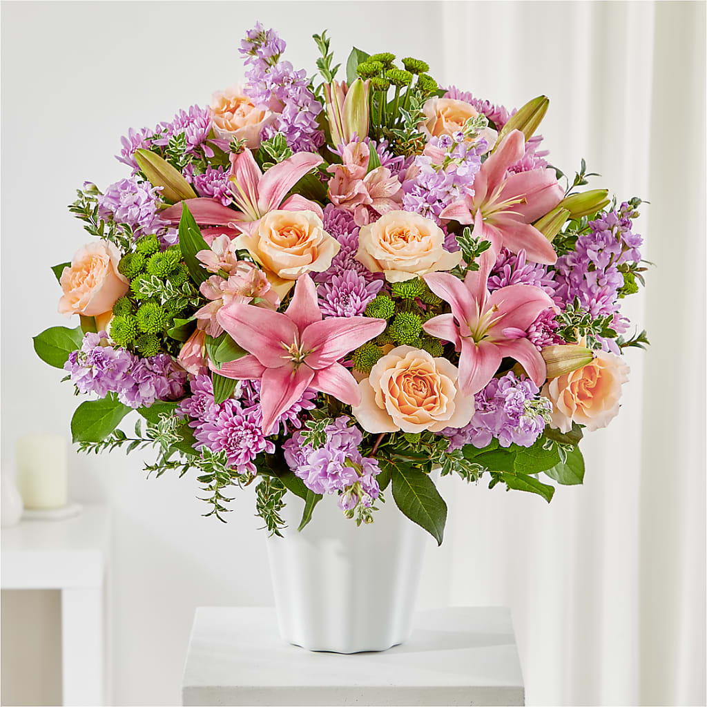 Supportive Embrace Tabletop Basket – Colchester Florist, Colchester CT