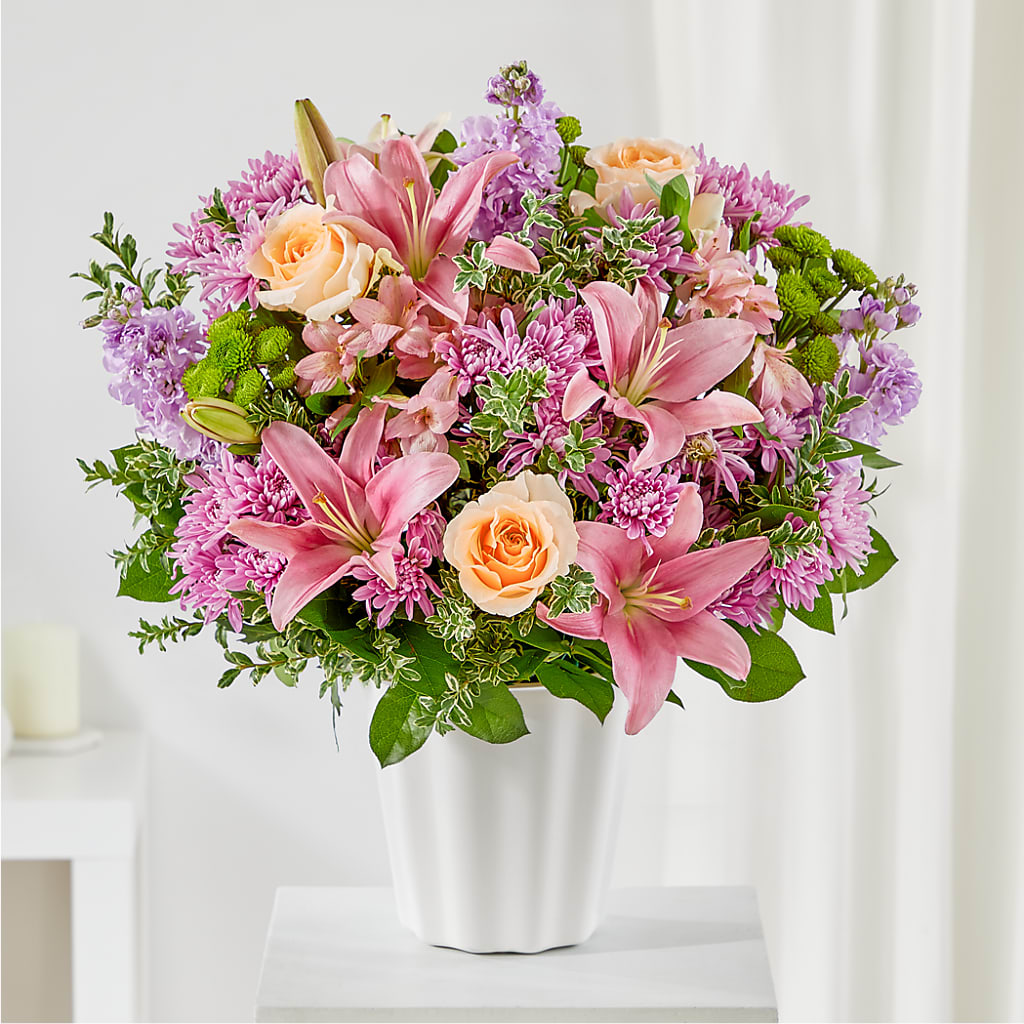 Supportive Embrace Tabletop Basket – Colchester Florist, Colchester CT