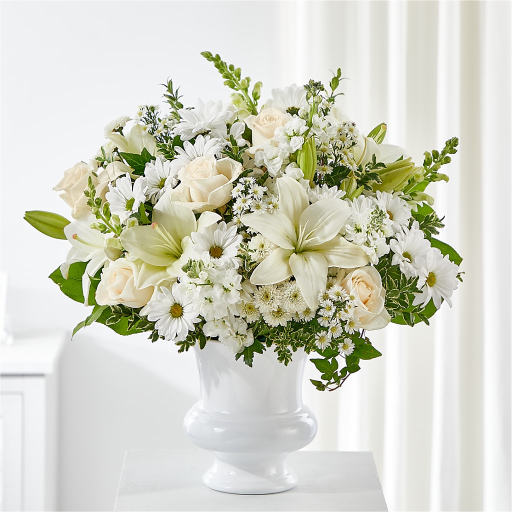 Uplifting Urn Arrangement – Colchester Florist, Colchester CT