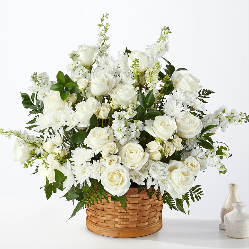 Heartfelt Condolences Arrangement – Colchester Florist, Colchester CT