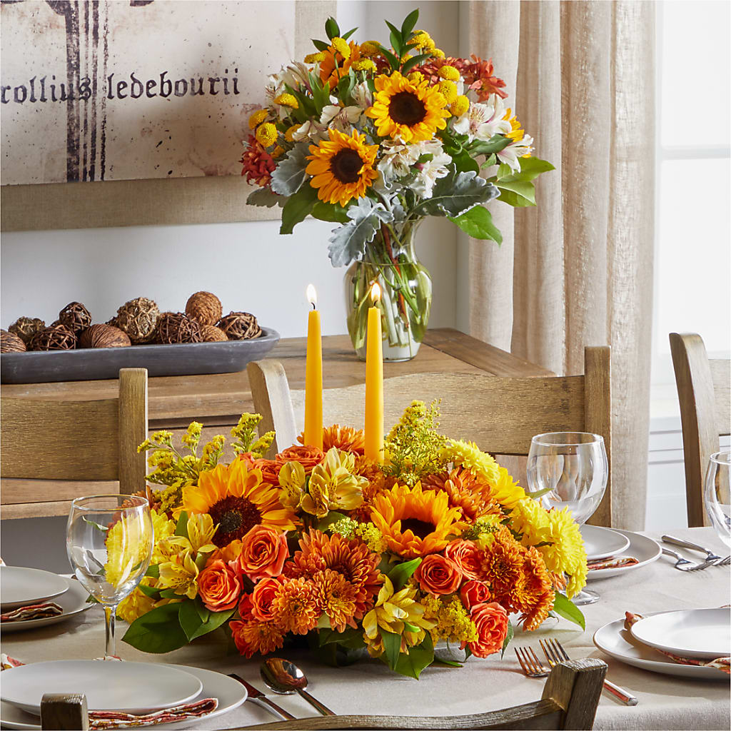 Golden Gathering Bundle – Colchester Florist, Colchester CT