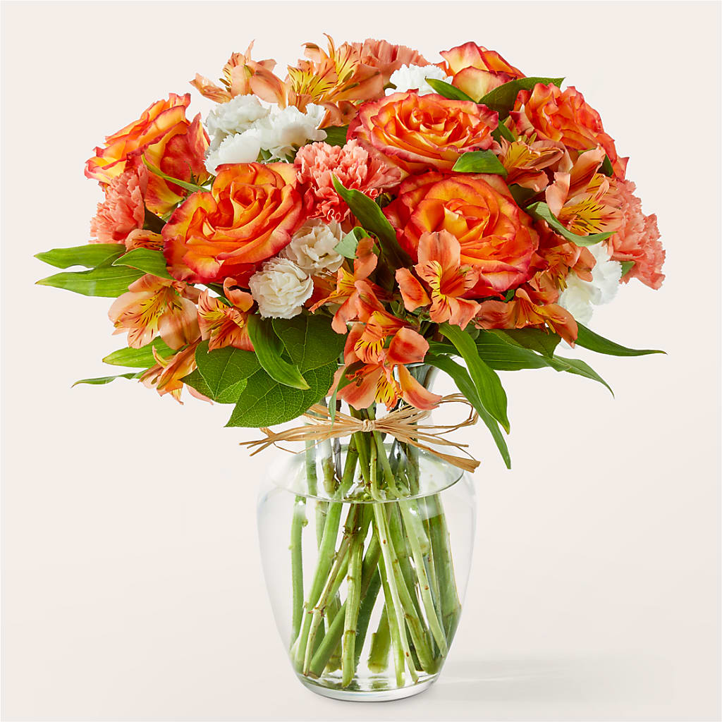 Apricot Glow Bouquet – Colchester Florist, Colchester CT