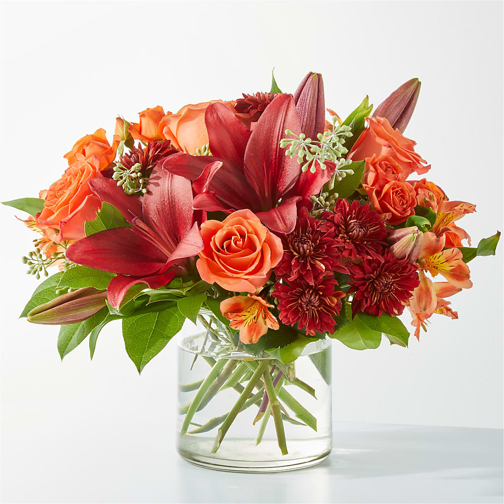 Crimson Leaves Bouquet – Colchester Florist, Colchester CT