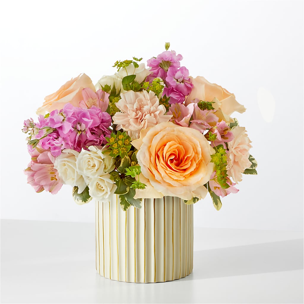 Paradise Bouquet with Ivory Vase – Colchester Florist, Colchester CT