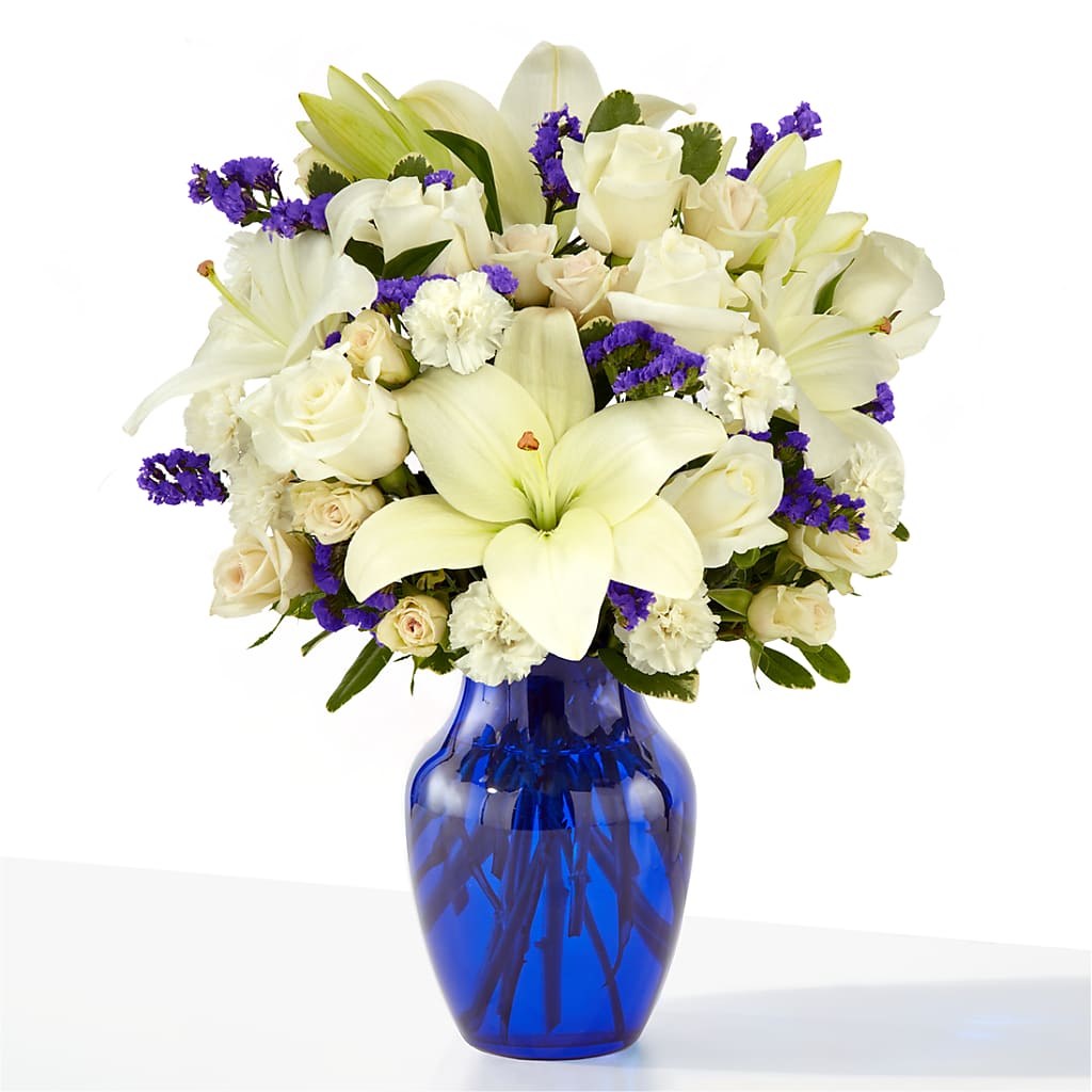 Sapphire Rush Bouquet – Colchester Florist, Colchester CT
