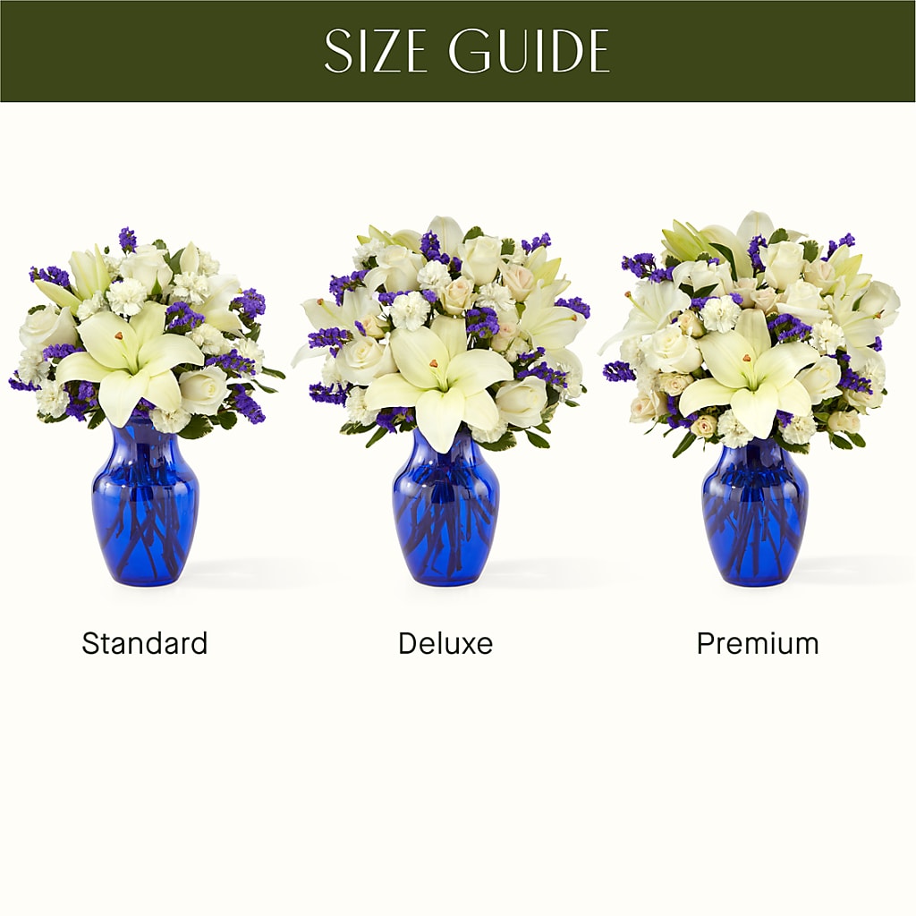 Sapphire Rush Bouquet – Colchester Florist, Colchester CT