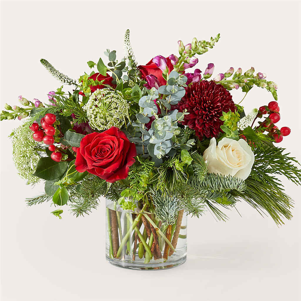 Cranberry Fizz Bouquet – Colchester Florist, Colchester CT