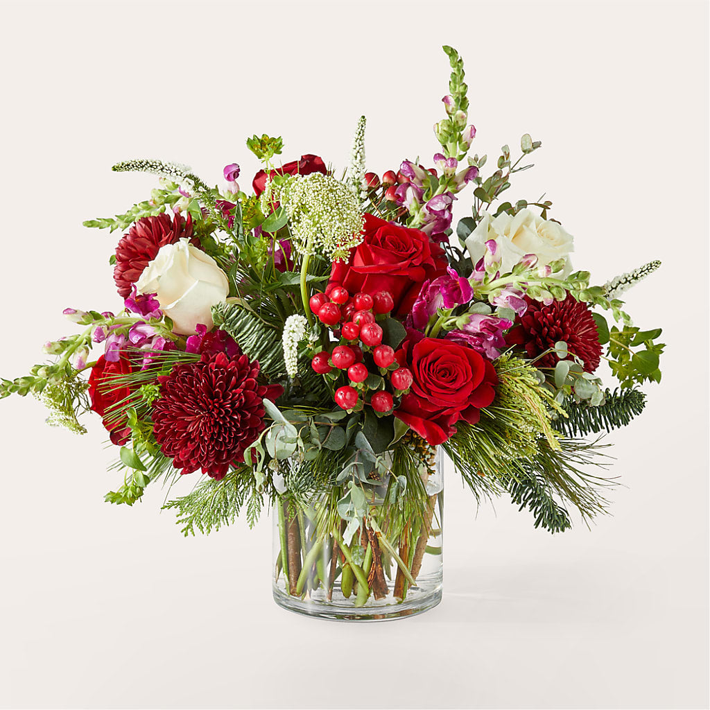 Cranberry Fizz Bouquet – Colchester Florist, Colchester CT