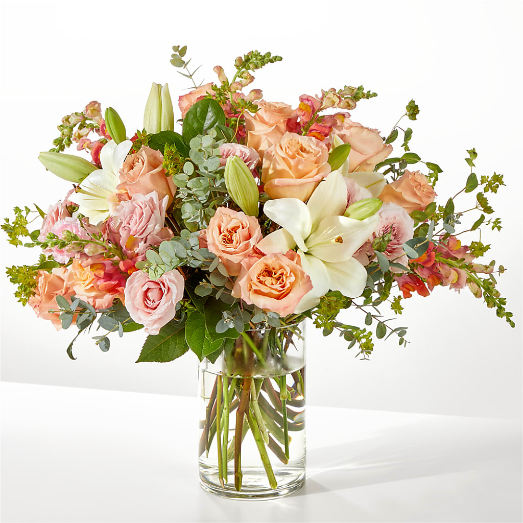 Grapefruit Splash Bouquet – Colchester Florist, Colchester CT