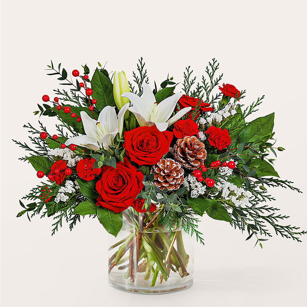 Best in Snow Bouquet – Colchester Florist, Colchester CT