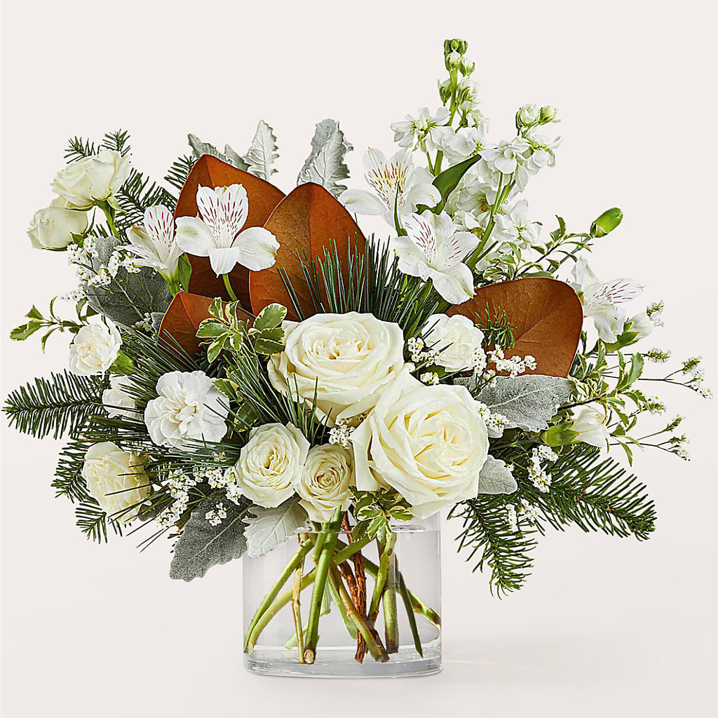 Fresh Snowfall Bouquet – Colchester Florist, Colchester CT