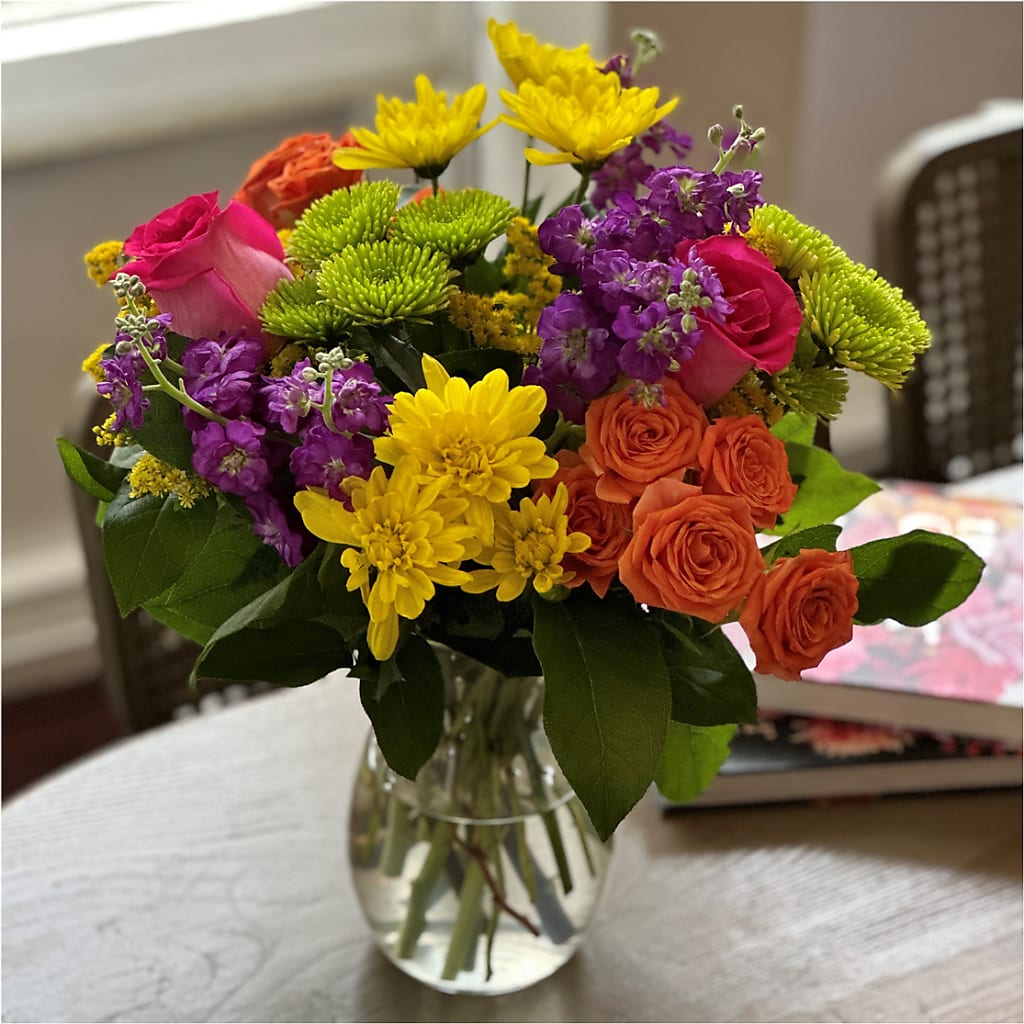 Bold & Bright – A Florist Original –  Colchester Florist, Colchester CT