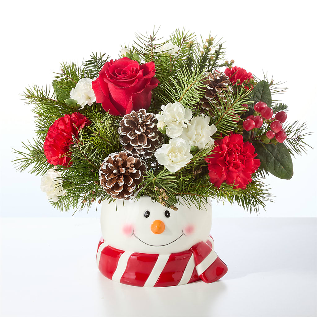 Jolly Snowman Bouquet –  Colchester Florist, Colchester CT