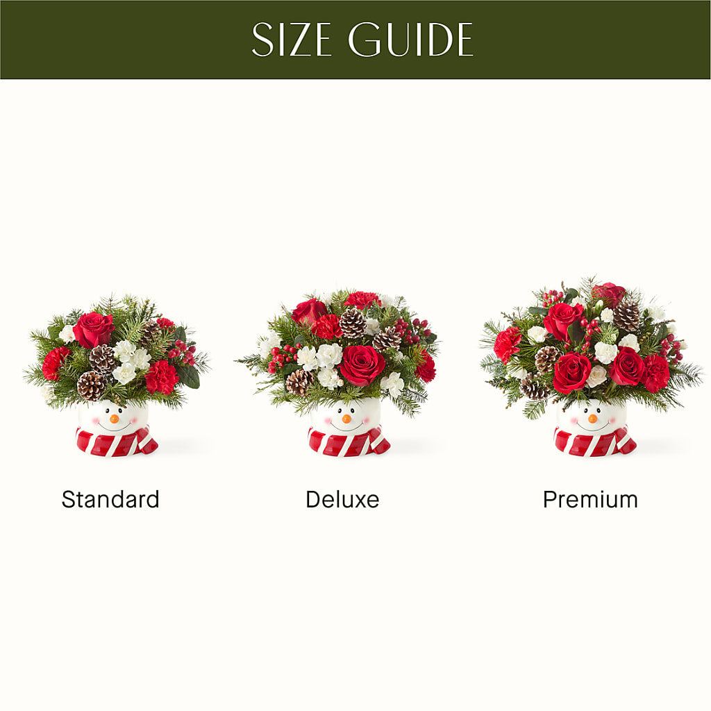 Jolly Snowman Bouquet –  Colchester Florist, Colchester CT