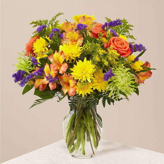 Marmalade Skies Bouquet –  Colchester Florist, Colchester CT