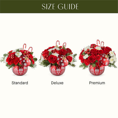 Cheer in the Air Ornament –  Colchester Florist, Colchester CT
