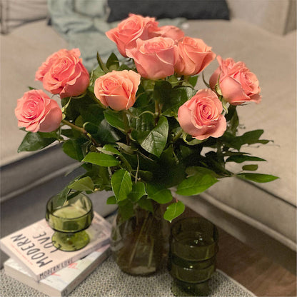 Long Stem Pink Rose Bouquet –  Colchester Florist, Colchester CT