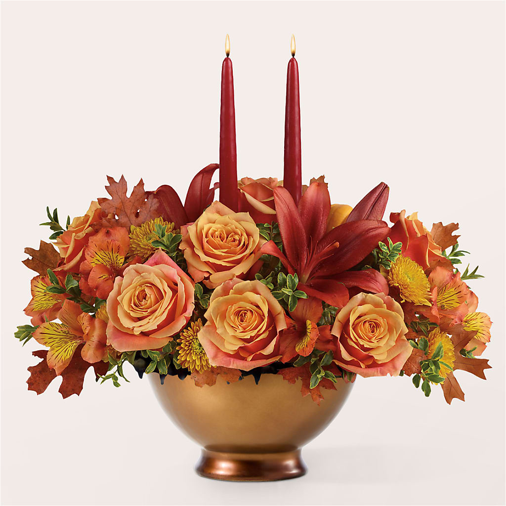 Harvest Table Centerpiece –  Colchester Florist, Colchester CT