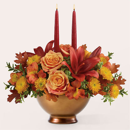 Harvest Table Centerpiece –  Colchester Florist, Colchester CT