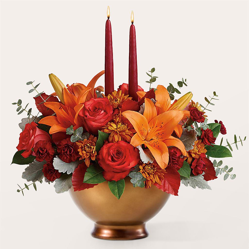 Fruits of Fall Centerpiece –  Colchester Florist, Colchester CT