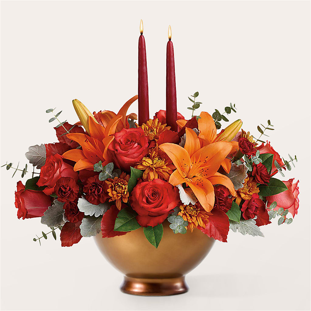 Fruits of Fall Centerpiece –  Colchester Florist, Colchester CT