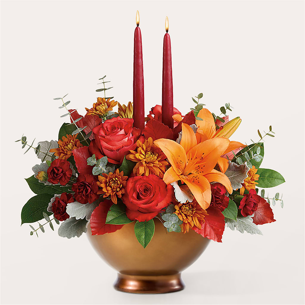 Fruits of Fall Centerpiece –  Colchester Florist, Colchester CT