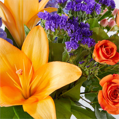 Radiant Citrus Bouquet –  Colchester Florist, Colchester CT
