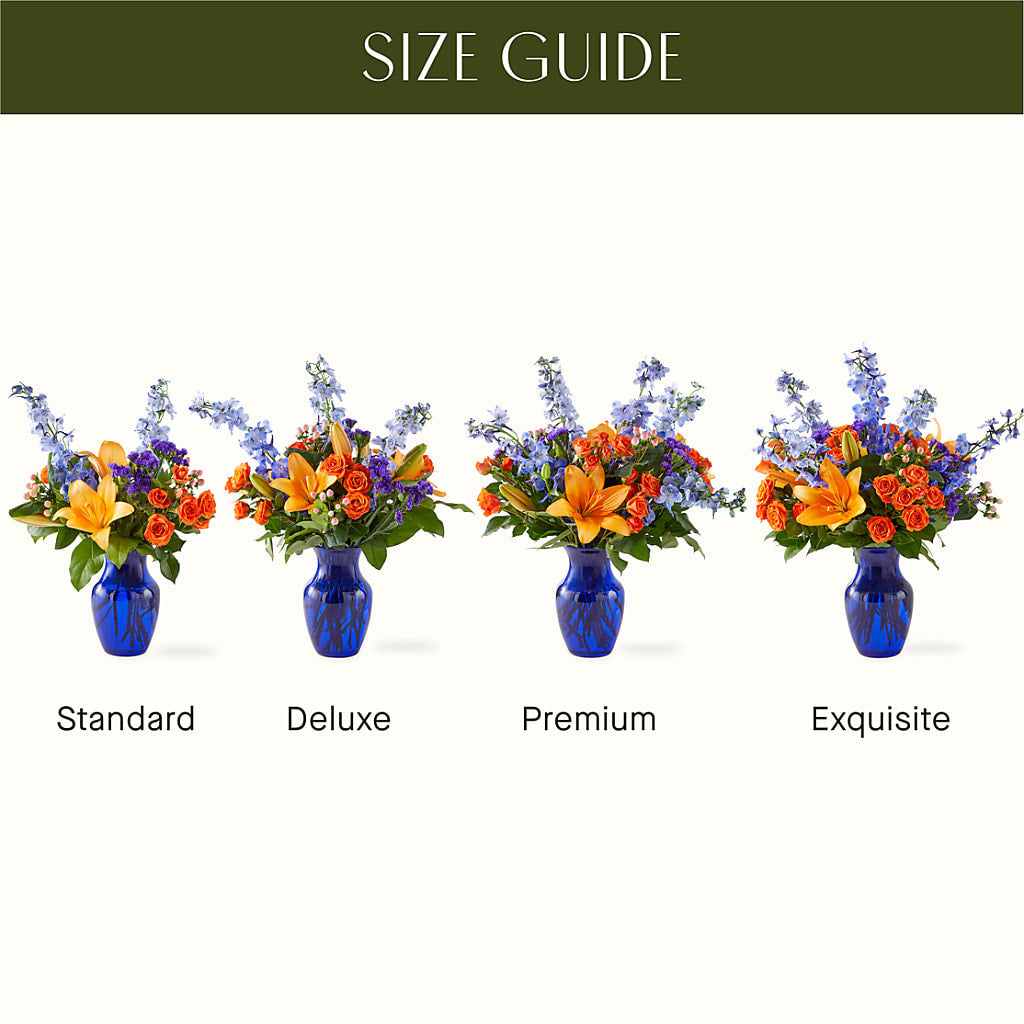 Radiant Citrus Bouquet –  Colchester Florist, Colchester CT