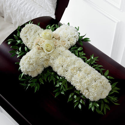 Peaceful Memories Casket Spray (Standard) –  Colchester Florist, Colchester CT