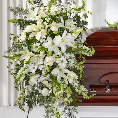 Loving Thoughts Standing Spray –  Colchester Florist, Colchester CT