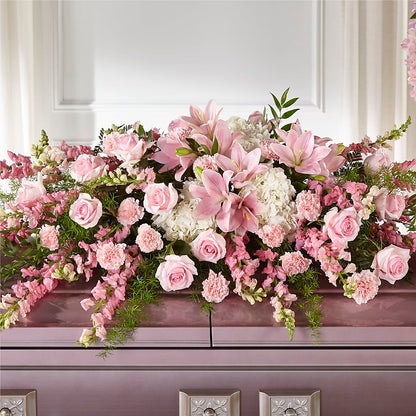 Life & Remembrance Casket Spray –  Colchester Florist, Colchester CT