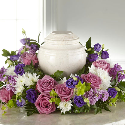 Blooming Sympathy Cremation Adornment –  Colchester Florist, Colchester CT
